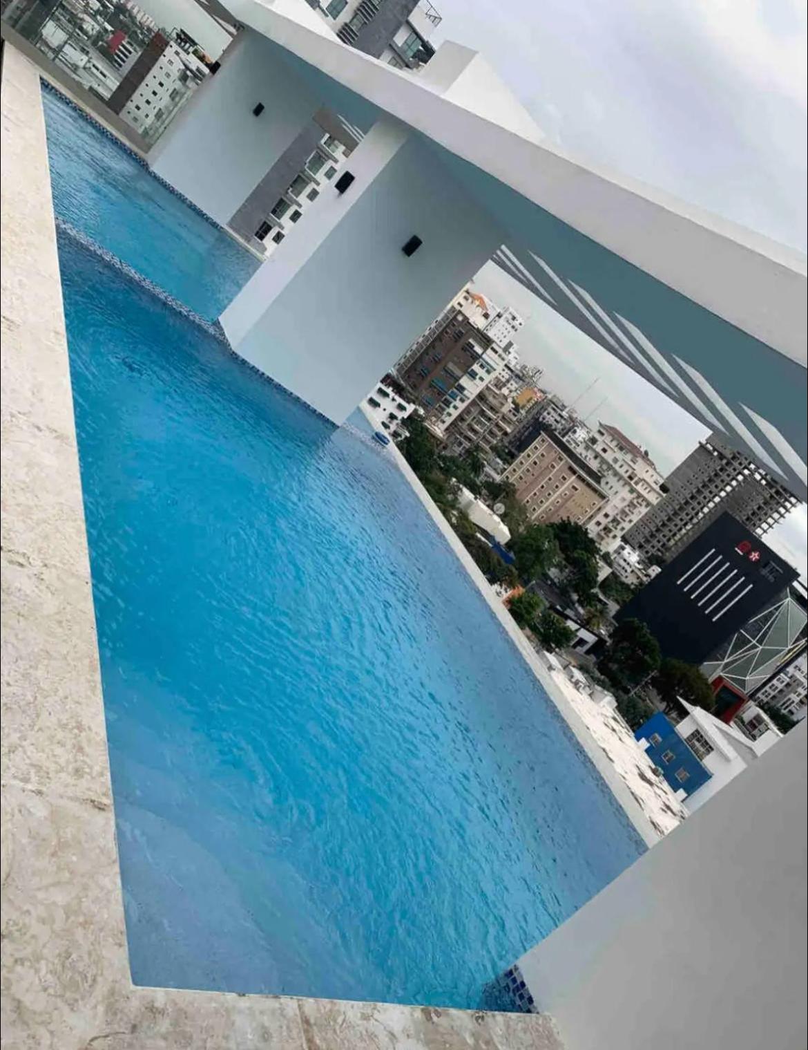 1Br Luxury Apartment Pool, Gym, Rooftop Σάντο Ντομίγκο Εξωτερικό φωτογραφία